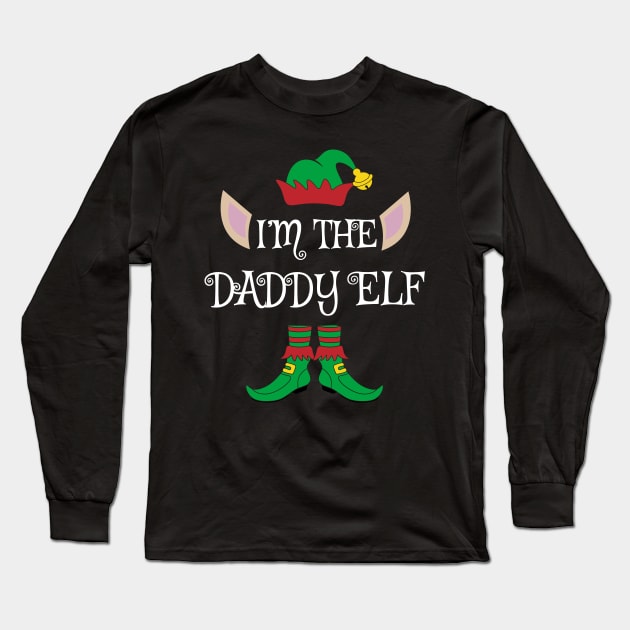 I'm The Daddy Christmas Elf Long Sleeve T-Shirt by Meteor77